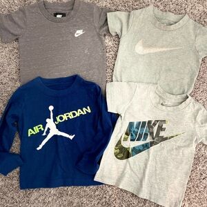 2T Nike Lot Toddler Boys Blue Gray Air Jordan